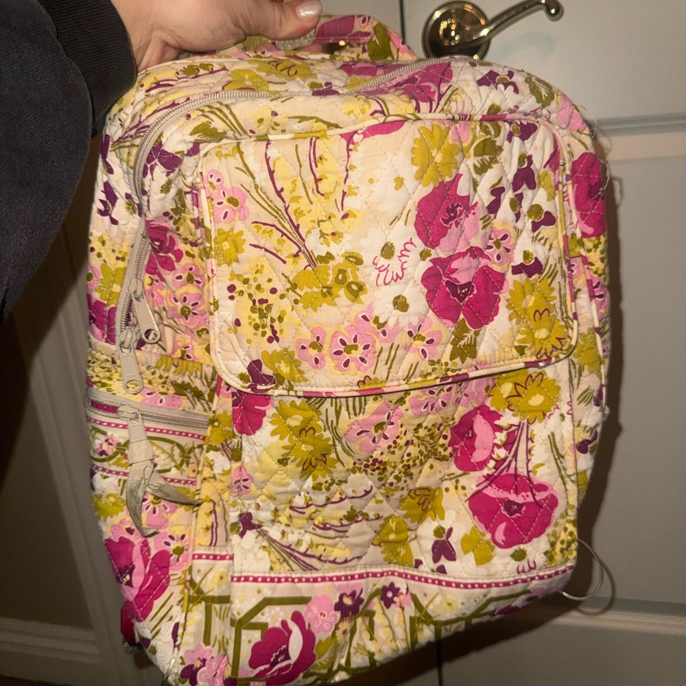 Vera Bradley Floral Quilted Backpack
